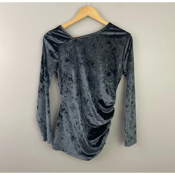 Betabrand Ink Velvet Blouse - Picture 5 of 6